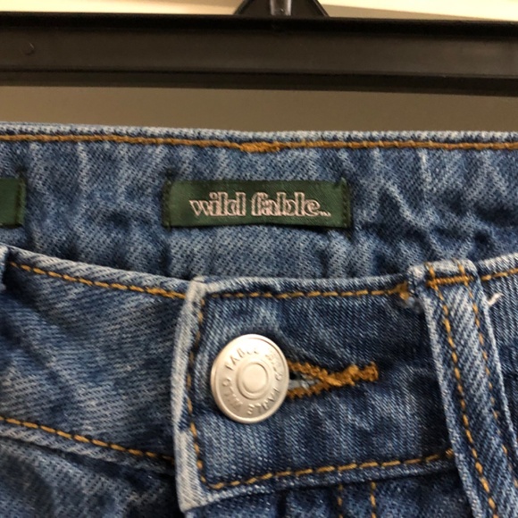 Wild Fable mid rise baggy cargo jean size 00 - Picture 3 of 4